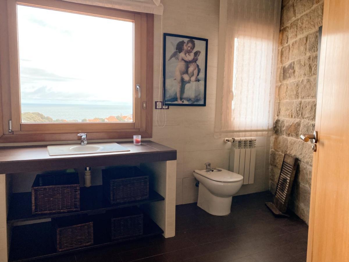Villa La Jarocha, Casa Con Vistas Al Mar En Pechón Esterno foto